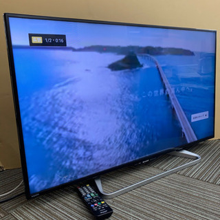 また値下げしました SHARP 40型 LED フルHi-Vision液晶 無線LAN