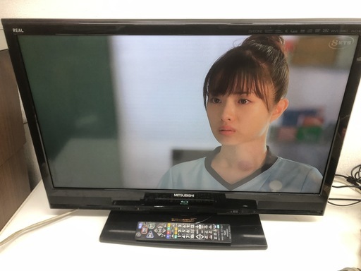 商談中◆三菱 REAL 32型液晶テレビ LCD-32BHR500 2011年製 ブルーレイ＆ハードディスク内蔵