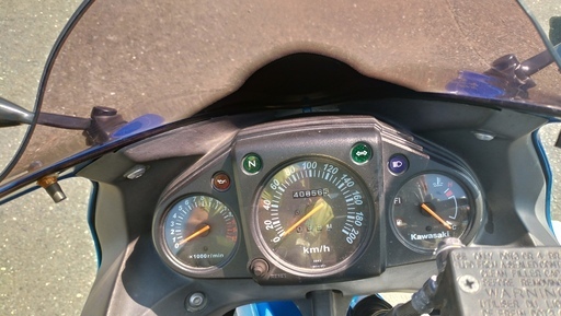 Ninja 250r 09年式 Blue