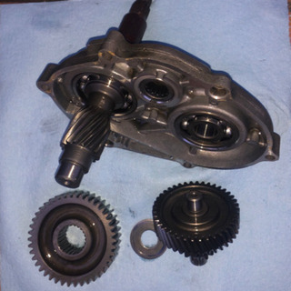 マジェスティ125 ハイギヤ　マックススター125も互換性有。圧入済み。ギヤケースも付属します。ボルトオンで装着可能。
