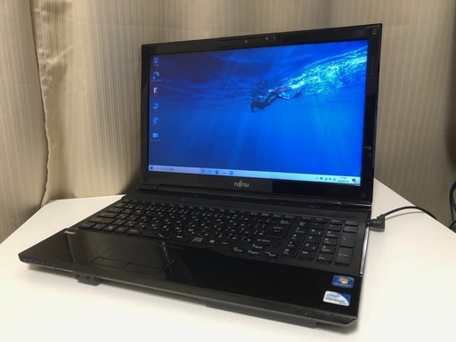 【難あり】【webカメラ搭載】FUJITSU LIFEBOOK AH42/H Pentium B960 メモリ2GB HDD 160GB スーパーマルチドライブ　Win10Home