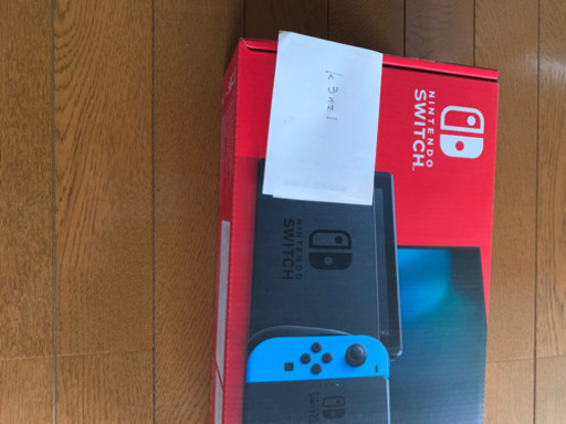 決まりました】任天堂Switch 本体 新品 未使用 未開封 液晶保護シール