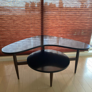 US ビンテージ コーナーテーブル サイドテーブル 飾り台
