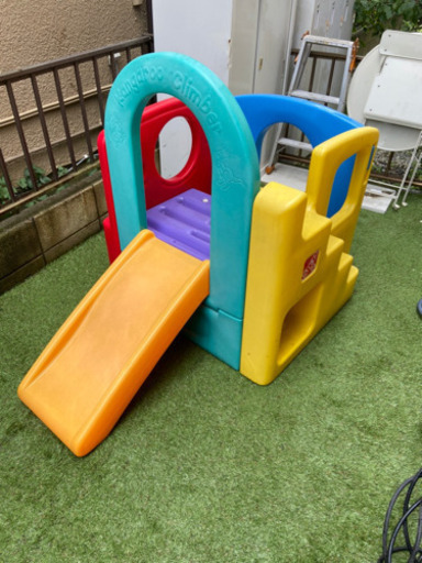 値下げ　土日のみ　送料込み　カンガルークライマー　すべり台 値下げ 土日のみ 送料込み カンガルークライマー すべり台