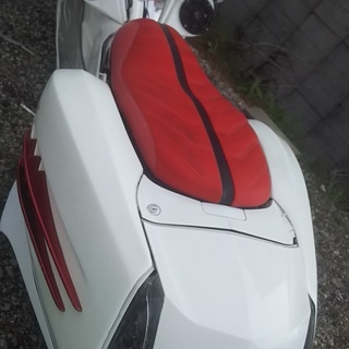 ヤマハのマグザム250 ワイド＆ロー＆ロング。フルカスタムフルエアロで