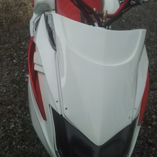 ヤマハのマグザム250 ワイド＆ロー＆ロング。フルカスタムフルエアロで