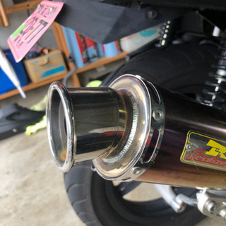 PCX125 JF56 リアライズ マフラー チタン