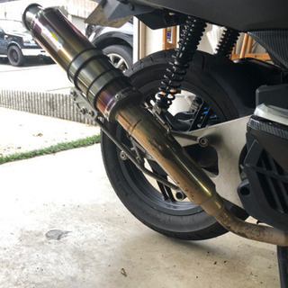 PCX125 JF56 リアライズ マフラー チタン