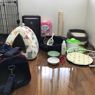 その他 【猫ゲージ三段幅93cm×奥行65cm×高さ122cm】&【猫