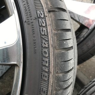 バリ山！！　225/40R18 タイヤ・ホイールセット