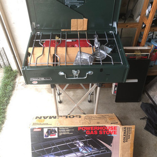 未使用品 Colman パワーハウスツーバーナーストーブ413H499