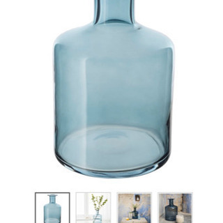 KEA フラワーベース　花瓶　ブルー