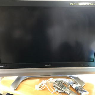 美品 2006年製 SHARP AQUOS 37v型 液晶テレビ LC-37BE1W