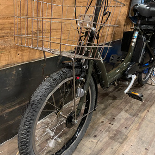 YAMAHA PAS KISS 新基準 カーキ② 電動アシスト自転車 8.7AH