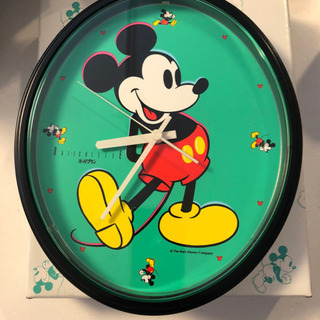 【取引先決定】新品未使用ミッキーマウス掛け時計
