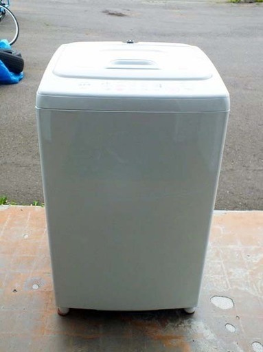 【苫小牧バナナ】2005年製 東芝/TOSHIBA 5.0kg 洗濯機 AW-50GA(W) ホワイト系 １人暮らし向け 清掃済み