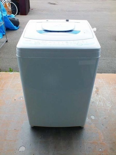 【苫小牧バナナ】2009年製 東芝/TOSHIBA 6.0kg 洗濯機 AW-60GF(W) ホワイト系 2人～3人暮らし向け 清掃済み