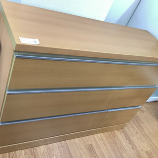 ローチェスト【水島木工】売ります！！ 大川家具】無垢材 ローチェスト 風雅 チェスト幅1000【設置付き