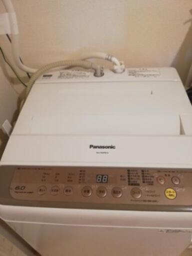 Panasonic製 洗濯機 6.0kg 2017製