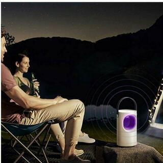 最新♪蚊取り器 蚊ランプ UV光源誘導式 静音 強風吸引USB型...