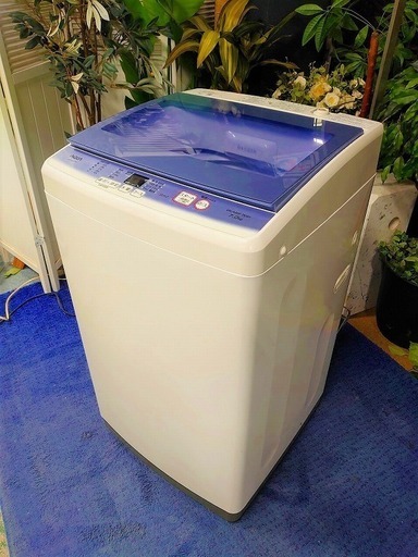 R1763) AQUA AQW-KSG7E　洗濯容量 7.0kg 2017年製! 洗濯機 店頭取引大歓迎♪