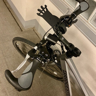 電動クロスバイク　Tb1-e マットグレー