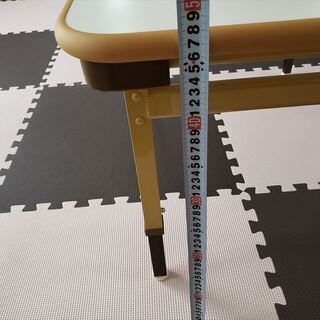 値下げ【未使用】折り畳み机 保育園・幼稚園仕様