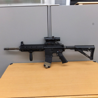 ▶ガスガン H&K HK416 エアーガン モデルガン ガスブローバック 18才以上 動作確認済み ペイペイ対応 札幌市西区西野