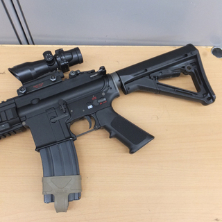 ▶ガスガン H&K HK416 エアーガン モデルガン ガスブローバック 18才以上 動作確認済み ペイペイ対応 札幌市西区西野
