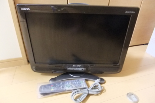 ☆最終値下げ！7,000円売り！SHARP　シャープ　20インチ液晶テレビ　LC-20NE7（現状渡し）☆