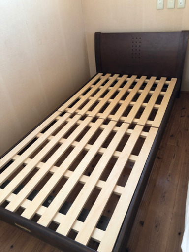 マニフレックス ベッドフレーム シングル - 京都府の家具