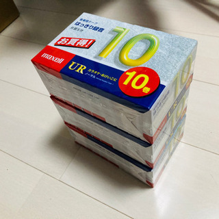 マクセル カセットテープ（10分/10巻パック） UR-10M ...