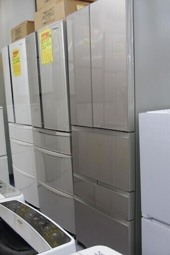 6ドア冷蔵庫 462L 2017年製  観音開き フレンチドア 東芝 400Lクラス TOSHIBA GR-K460FD PayPay対応