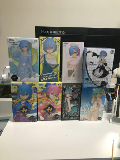 リゼロ レム 一部 ラム のフィギュア 売ります！