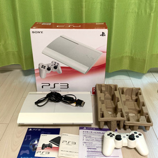 PS3 ホワイト 250GB【6,000円→5,000円に値下げ...