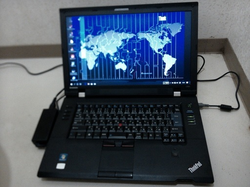 (お取引終了　お渡し済))Lenovo ThinkPad L520   Core-i3 メモリ4G 250GBHDD 無線LAN DVDマルチ  Windows10Pro　LibreOffice