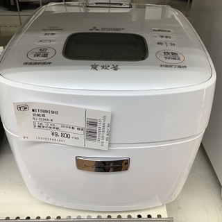 炊飯器　MITSUBISHI  2018年製　NJ-SE068-W　3.5合