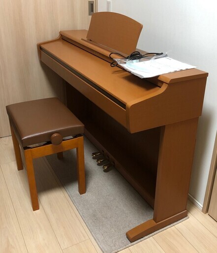 美品 KAWAI カワイ 電子ピアノ CN23 88鍵盤 レスポンシブ・ハンマー・アクション アイボリータッチ 象牙調仕上げ