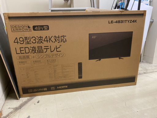 49型LED液晶テレビ