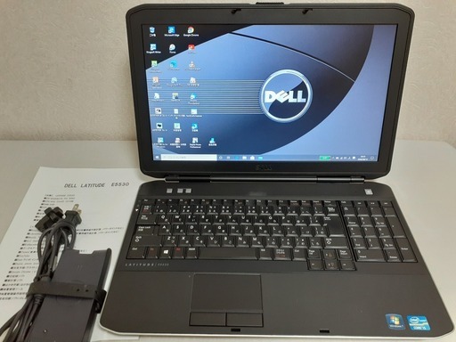 【取引中です】DELL　LATITUDE　i5　SSD搭載　Wi-Fi　マルチ　15インチ　Windows10　①