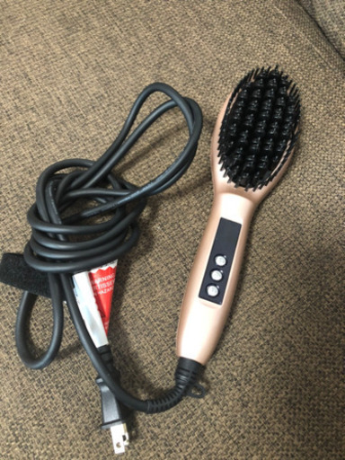 ヘアアイロン温度調節可能(動作確認・消毒済)
