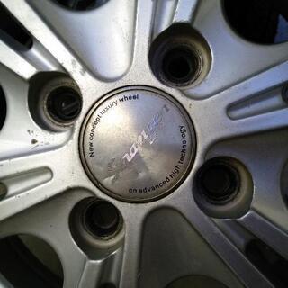 走行約250km　スタッドレス ブリヂストンBRIZZAK VRX 155/65R13　アルミホイール　１３インチ