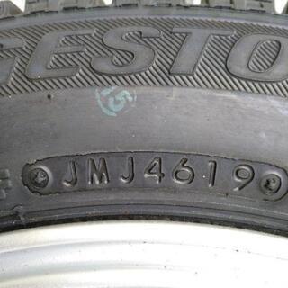 走行約250km　スタッドレス ブリヂストンBRIZZAK VRX 155/65R13　アルミホイール　１３インチ