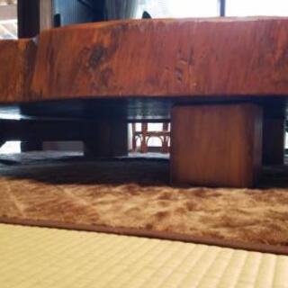 丸太テーブル　大