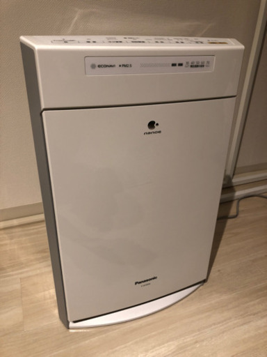 【販売済】加湿空気清浄機　Panasonic
