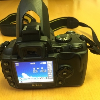 Nikon 一眼レフカメラ D40X レンズ2本セット中古品