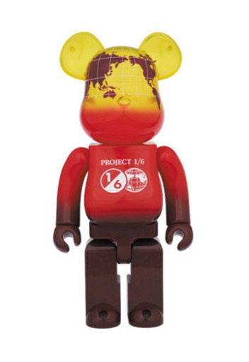 BE@RBRICK EARTH VOLCANO RED 400％　ベアブリック