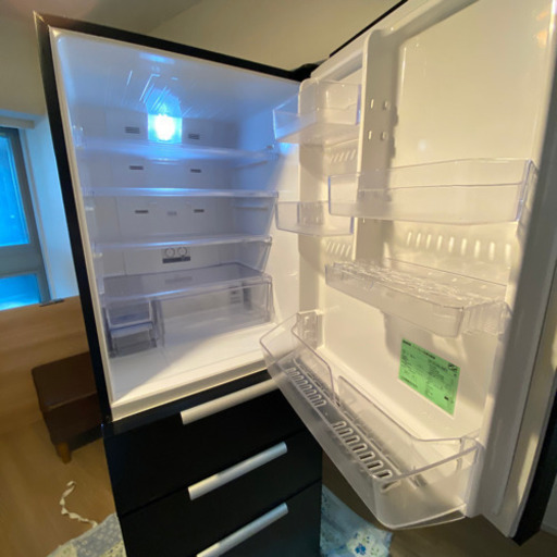 SANYO 冷蔵庫 355L SR-SD36U ダークウッド 2011年製