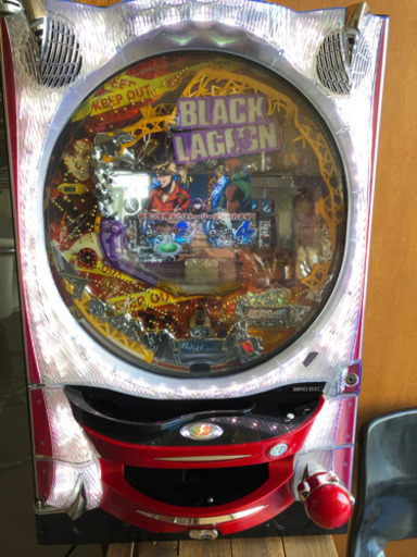 値下げ　パチスロ 実機ブラックラグーンblack lagoon循環済