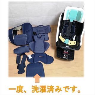 ☆美品・洗濯済☆ アップリカ 回転式チャイルドシート クルリラ  
